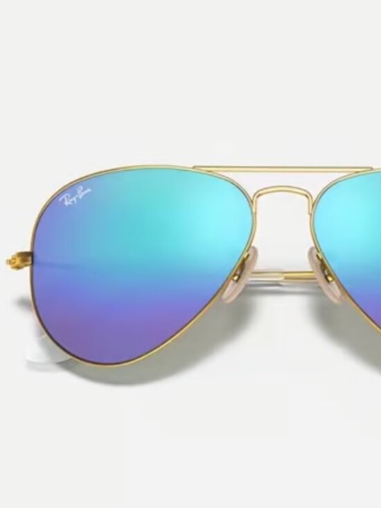 Unisex Ray Ban aviator sunglasses main image 10
